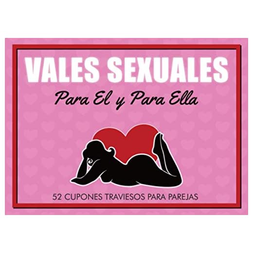 Vales Sexuales Para El y Para Ella. 52 Cupones Traviesos Para Parejas: Regalo de Amor Perfecto para el día de San Valentín.