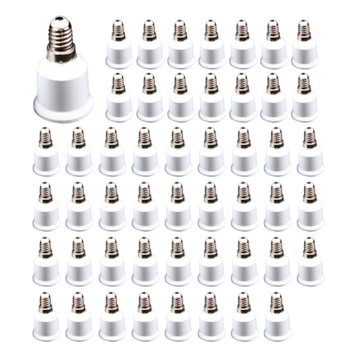 Adaptateur E14 à E27 pour installer facilement vos ampoules standards