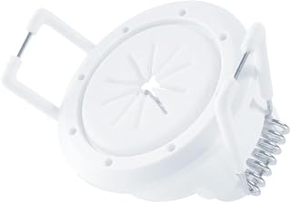 Construct Pro Speedy’Z Mini Spring-Lock Cable Pass-Through Port – White, 1.5” Outer / 1” Inner Diameter