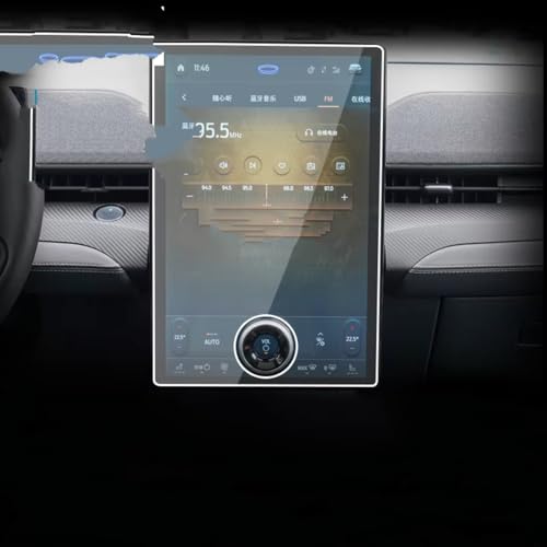 Protector de pantalla para Mustang Mach-E 2021-2023 cristal templado de coche