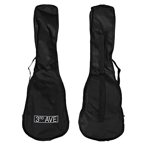 3rd Avenue sopraan ukulele voor beginners 21 inch - zwart - GRATIS ukelele-tas - Image 6