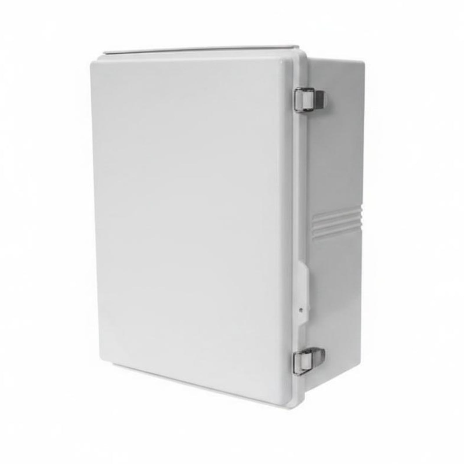 Colcolo Waterproof Enclosure Wasserdichte Abzweigdose Elektrogehäuse Verteilerdose Schaltschrank mit Klarem Deckel zur Sichtprüfung Und Fester, Grau, 350x250x150mm