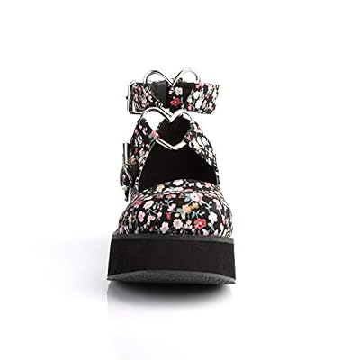 Demonia Women's SPRITE-02 Platform Mary Jane Shoe Black 11