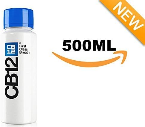 CB12 Mint Menthol Mouthwash 500ml | NEW SIZE by Meda