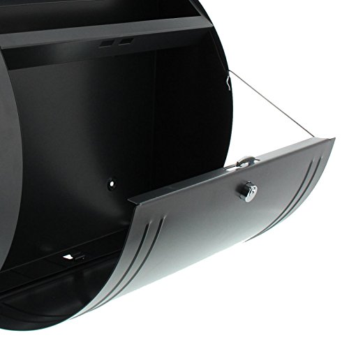 Burg-Wächter Modena 857 ANT, brievenbus met openingsstop, A4-gleuf, EU-norm EN 13724, verzinkt staal, antraciet - Afbeelding 5