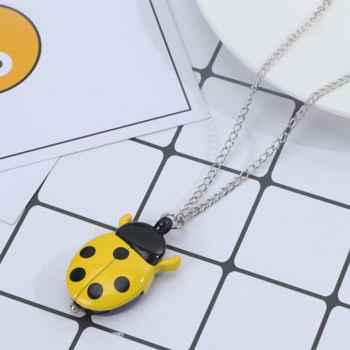 KESYOO Relógio De Bolso Retrô Com Design Animal Relógio De Bolso De Quartzo Com Corrente