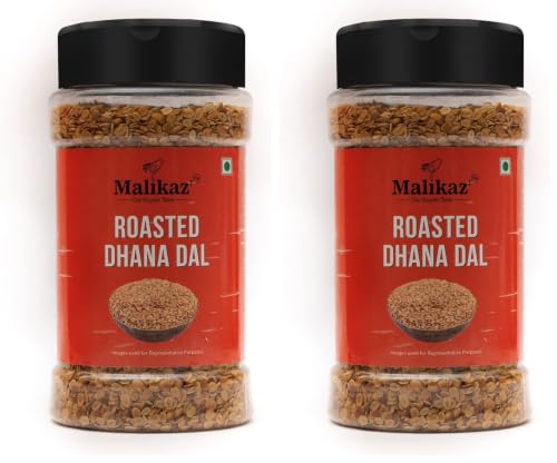Image of Malikaz' The Royale Taste Roasted Dhana Dal, 250 Grams (Pack of 2)