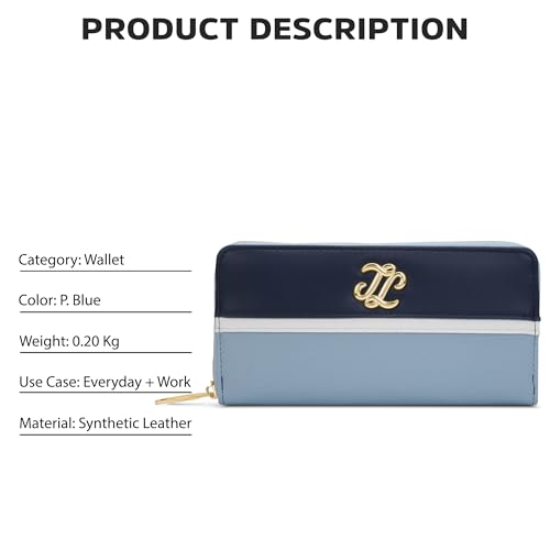 Image of Lavie Signature Women's St.Cloud Colourblock Zip Around Wallet | Gift for Women