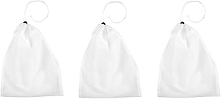 MEISH Pool Vacuum Bag Fine Mesh Filter Bag Aquarium Filter Bag Vacuum Net Bag Pool Vacuum Leaf Cleaner Bags for Pool Aquariums Ponds (6)