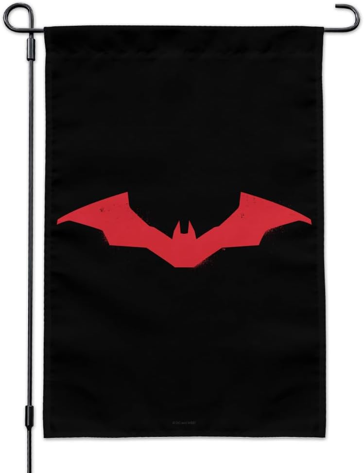 To The Batman Garden Yard Flag