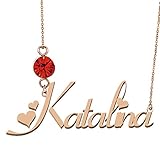 HUAN XUN Customized Made Katalina Necklace Best Pendant Gifts
