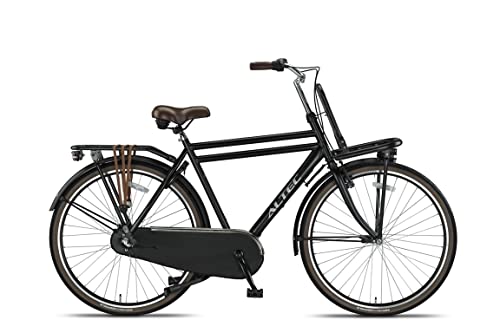Altec Dutch 28 Zoll Herren Transportfahrrad 58 cm 3 Gang schwarz-matt