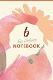 Six Column Notebook: 6-Column Journal | 20 Rows Per Page | 120 Pages | 6