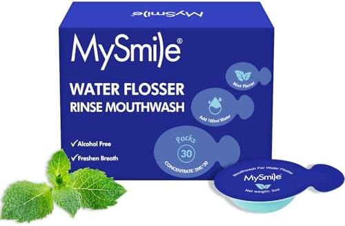MySmile Water Flosser Mouthwash, Travel