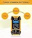 Generic Land Surveying Equipment, Handheld GPS Land Meter, Professional GNSS Receiver Surveryor Tool with Color Screen for Slope Distance/Area Measurement