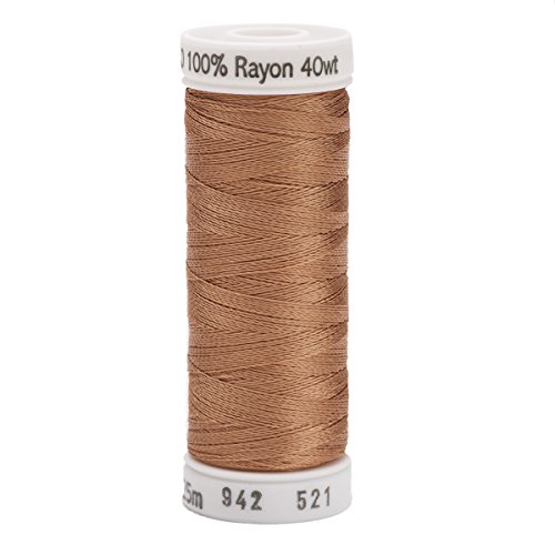 Hilo Rayon Sulky 2 Ply 40wt 250 yd Nutmeg miniatura 1