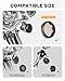 PBYMT 1157 Front Rear LED Turn Signals 1156 Bullet Turn Light Indicator 2 Inch Smoke Lens Cover Compatible for Harley Dyna Softail Touring Street Glide Road King 1986-2024