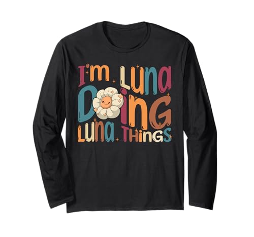 I'm Luna Doing Luna Things, Funny Groovy Retro Luna ����T�V���c