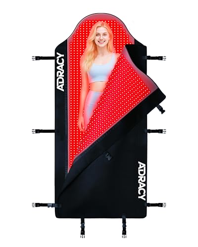 Adracy 2026 Upgraded Triple-Mode Red Light Therapy Mat for Full Body Pain Relief, FSA&HSA Eligible...