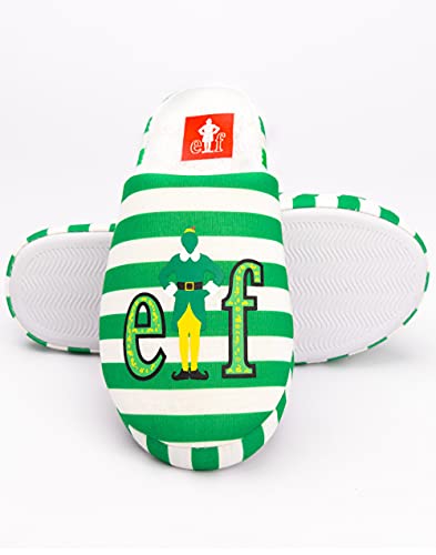 Elf Movie Slippers Women Buddy Character Green White House Shoes2