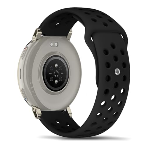 [FayToon] 20mm �o���h Amazfit Active 3 Premium/Active 2/GTR Mini/GTS 4 �V���R���� �o���h �p���`���O �E�H�b�`�X�g���b�v �X�|�[�c�o���h �_�炩�� �y�� �ʋC�� �h�� �h�� ���ɗD���� ����