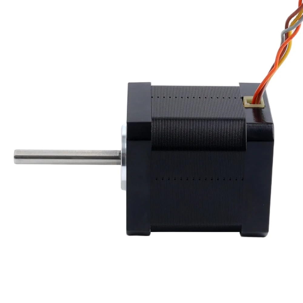 For STEPPERONLINE Nema 17 Motor Paso A Paso De Alta Temperatura 38mm Φ5mm Eje De Corte D 55Ncm 42 Pasos Aislamiento Clase H 180C Y Conector