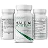 Male Ai Rapid Fat Burner for Men | Supports GLP-1 Pathway Function for Weight Loss | Appetite Suppressant, Energy Booster, Unisex Diet Pills | 3rd Party Tested Formula – 60 Capsules