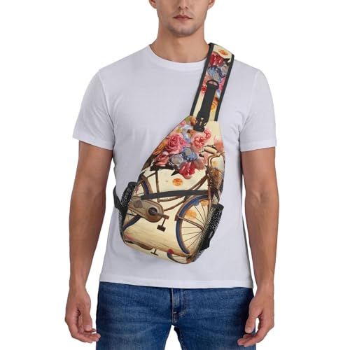 Bolso cruzado unisex tipo sling para mujer y hombre miniatura 7