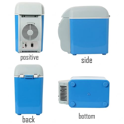 MELLYD Reiskoeler voor auto, 7,5 l, auto 12 v, geluidsarme draagbare minikoelkast, met koel- en verwarmingsfunctie autokoelkast, coole cadeaus voor auto - Image 6