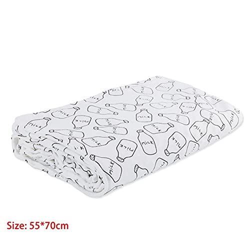 Couverture pour enfants tricotée literie lapin accessoire de lit bébé modèle C-3