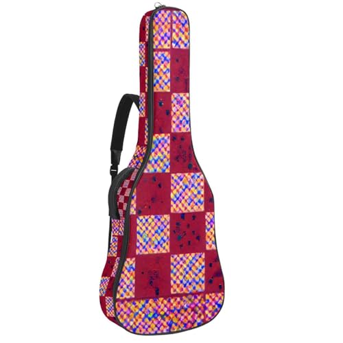 Sac pour guitare imperméable et antichoc avec poches de rangement amples
