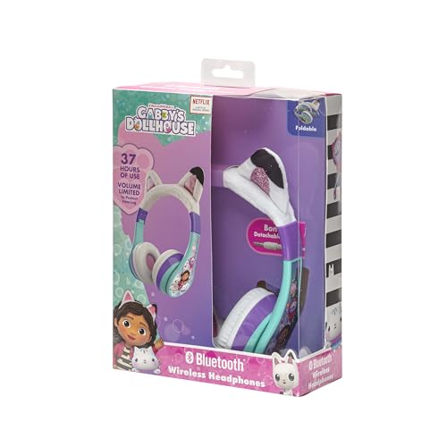 Image of Gabbys Dollhouse Bluetooth Headphones for Kids, Wireless Headphones