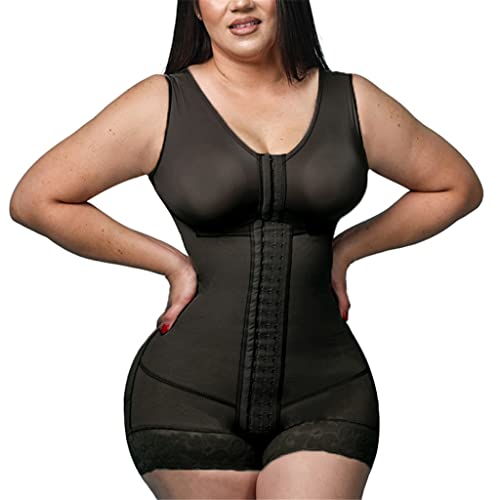 High Compression Hook Shapewear Women Eye Closure Adjustable Breast Garment with Bra Double Post