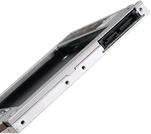 Miniatura 9 de Bahía óptica 2nd SATA HDD disco duro Caddy CD DVD-ROM para portátil portátil 0.374 in//0.500 in para elegir