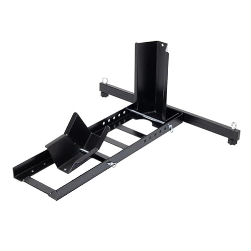 SGS Heavy-Duty Motorcycle Front Wheel Chock and Stand