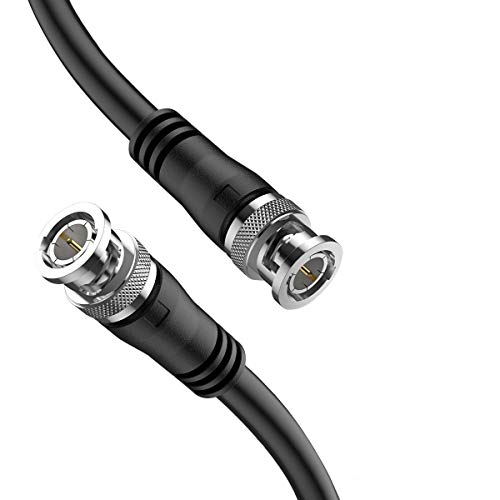 SDI ケーブル 50M 、UGOMI BNC ケーブル 75Ω BNC 同軸 ケーブル 3G / HD SDI 超高伝播速度 75-5 BNCオス to BNCオス SDI 映像 ケーブル 18AWG 無酸素銅導体