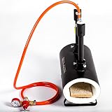 DEVIL-FORGE Forge à Gaz Propane modèle DFSW2 avec 2 brûleurs DFP (160.000 BTU) utiliser 1 ou 2 brûleurs, pour Couteliers, Maréchaux-Ferrants et Forgerons, Fabrication Couteaux, Forgeage Métaux - 4