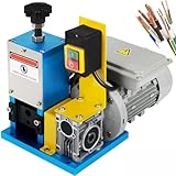 ☁ 【BOÎTE DE VITESSES ROBUSTE】 Conduit à une vitesse de dénudage rapide, une position fixe de la machine, une utilisation sûre et fiable. Boutons de démarrage et d'arrêt rapides protégés par un couvercle en plastique pour économiser l'énergie.