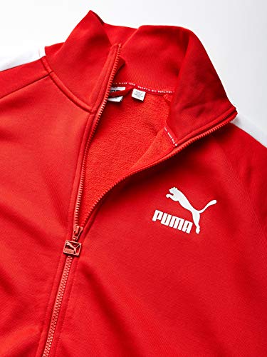 Puma Men's Iconic T7 Track Jacket, High Risk Red, M #TOP1