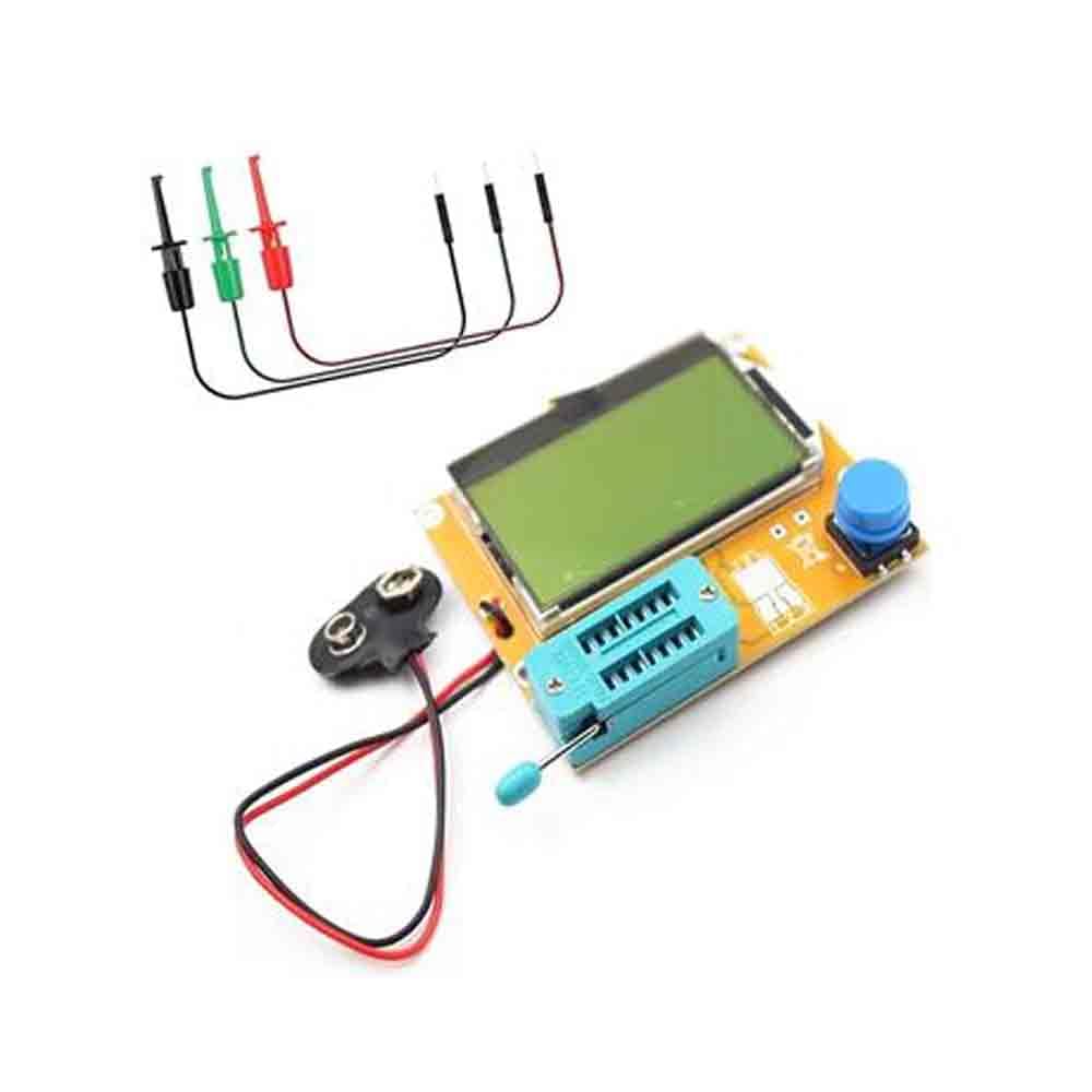 Transistor Tester LCR-T7 LCR-TC1 GM328A LCR-T4 DSO-TC2 Full Colour Screen Graphic Display Finished Diode Capacitance Tester (DSO-TC2 Update)