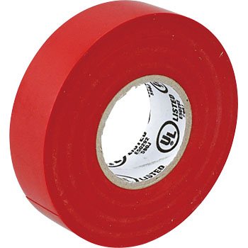 Amazon.co.jp: ビニールテープ （赤）19mm×20m : 産業・研究開発用品