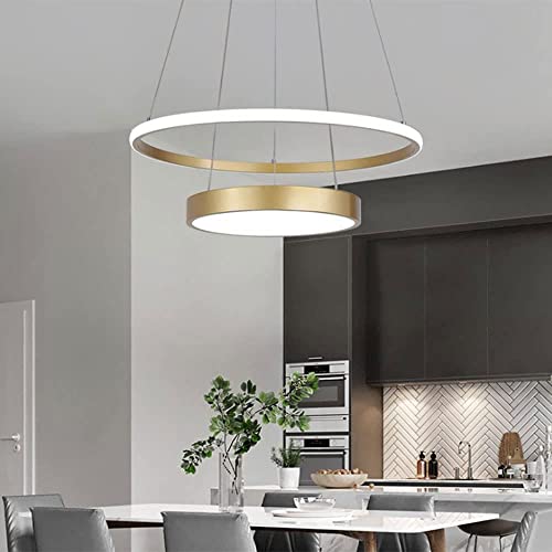 Lustre LED moderne chic pour table de salle à manger, cuisine ouverte et comptoir de café