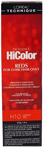 L'Oreal Excellence HiColor Copper Red 1.74 oz. Tube
