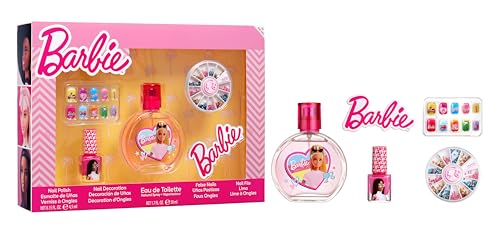 Barbie Estuche con EDT 50 ml y Set Manicura