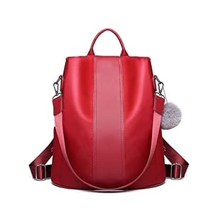 Miss Lulu Backpack Womens, Anti-Theft PU Rucksack Bags for Ladies