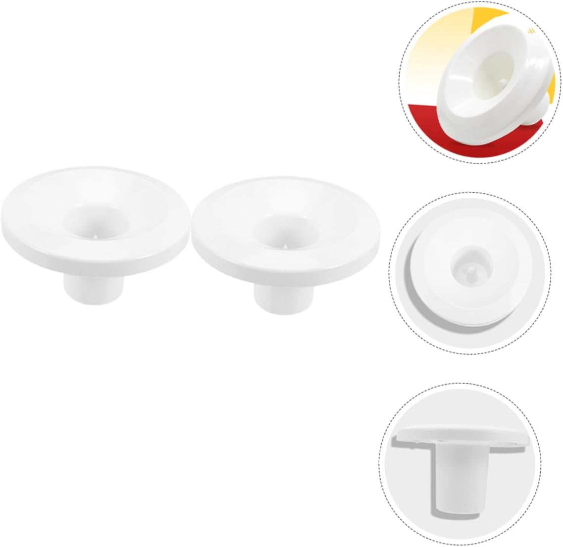 Generic 6pcs Water Cooler Dispenser Seat Replacement Parts for Water Dispenser Bottle Holder Fit