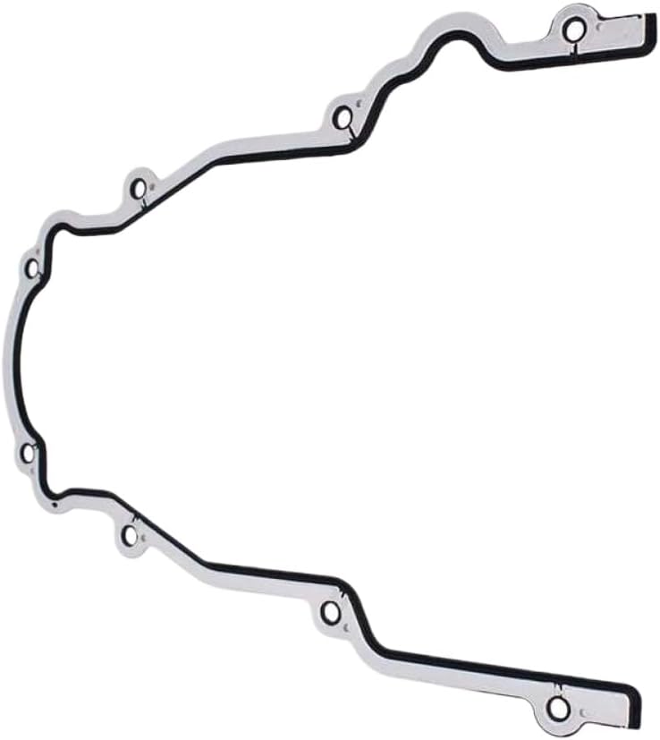 Front Engine Timing Chain Cover Oil Drain Fitting 10AN Twin Turbo Compatible With LS Gen 4 551595 L10A With Gasket Bolt Kit