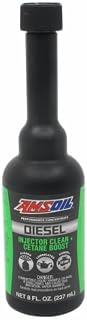 AMSOIL Diesel Injector Clean + Cetane Boost Fuel Additive - 8 Ounce