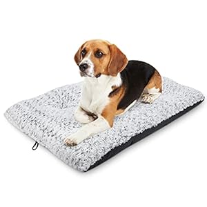 Dog Bed Kennel Pad Washable Anti-Slip Crate Mat for Medium Dogs and Cats (30-inch)