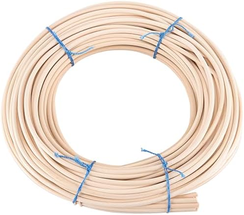 ZOENHOU 22 Yard 1/5 Inch Reed Spline, Durable Wicker Repair Kit, ...